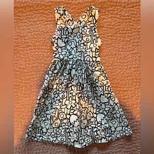 Hanna Andersson Crossback Skater Dress - Size 6-7